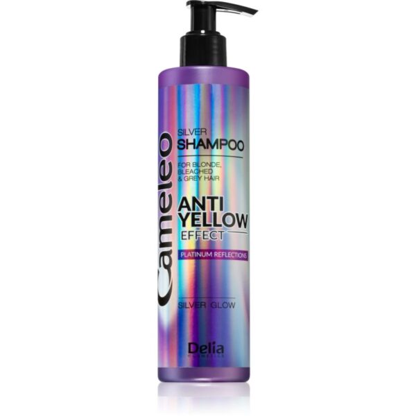 Delia Cosmetics Cameleo Silver șampon neutralizeaza tonurile de galben 250 ml-Țena