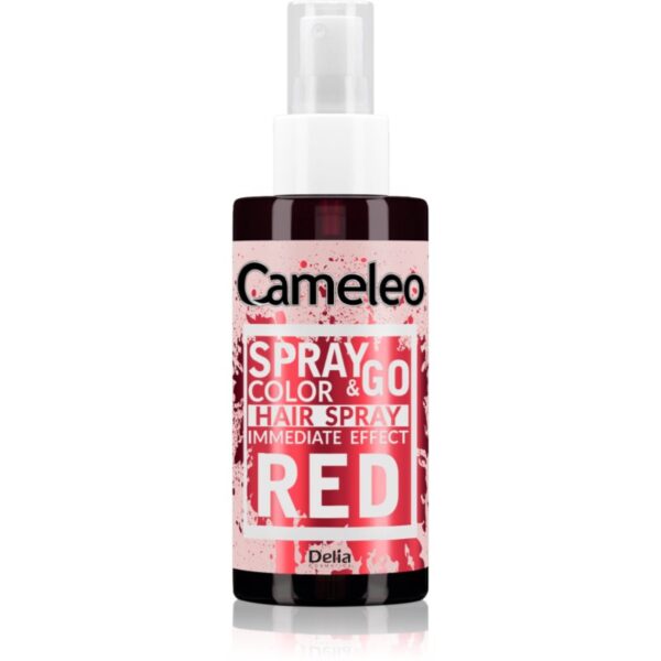 Delia Cosmetics Cameleo Spray & Go spray nuanțator de păr culoare Red 150 ml-Țena
