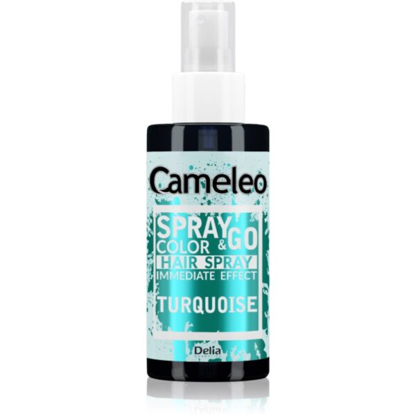 Delia Cosmetics Cameleo Spray & Go spray nuanțator de păr culoare Turquoise 150 ml-Țena