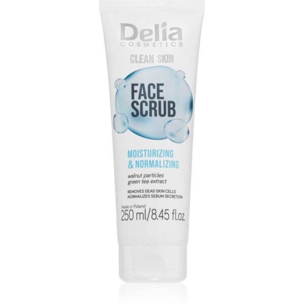 Delia Cosmetics Clean Skin exfoliere si hidratare faciala 250 ml-Țena