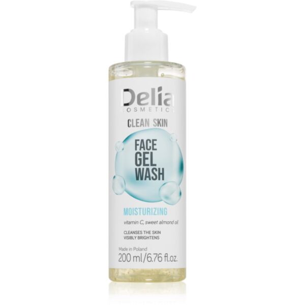 Delia Cosmetics Clean Skin gel hidratant de curatare faciale 200 ml-Țena