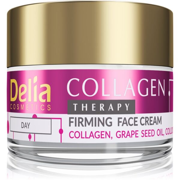 Delia Cosmetics Collagen Therapy lift crema de fata pentru fermitate 50 ml-Țena