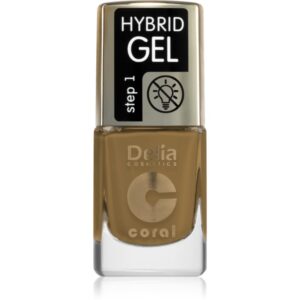 Delia Cosmetics Coral Hybrid Gel gel de unghii fara utilizarea UV sau lampa LED culoare 124 11 ml-ro
