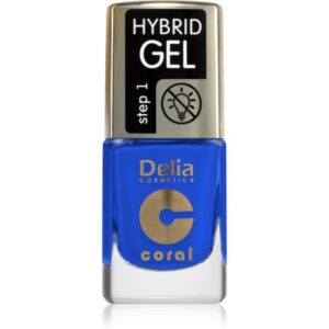 Delia Cosmetics Coral Hybrid Gel gel de unghii fara utilizarea UV sau lampa LED culoare 126 11 ml-ro