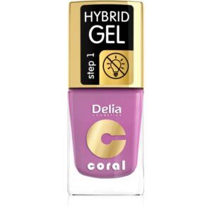 Delia Cosmetics Coral Nail Enamel Hybrid Gel lac de unghii sub forma de gel culoare 05 11 ml-Țena