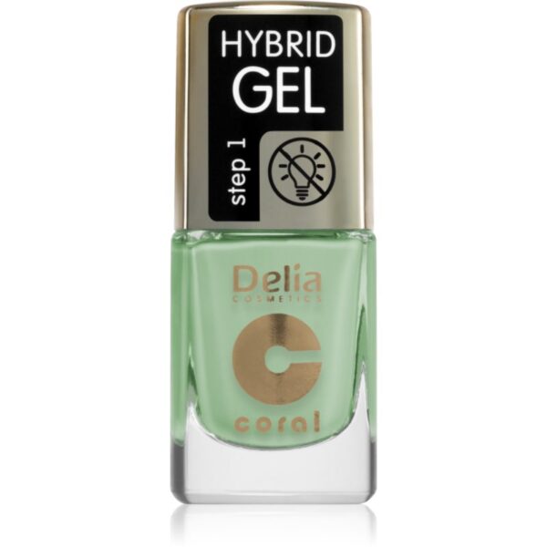 Delia Cosmetics Coral Nail Enamel Hybrid Gel lac de unghii sub forma de gel culoare 138 11 ml-ro