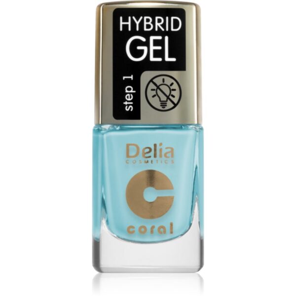 Delia Cosmetics Coral Nail Enamel Hybrid Gel lac de unghii sub forma de gel culoare 140 11 ml-ro