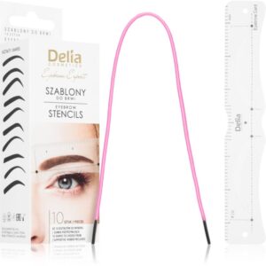 Delia Cosmetics Eyebrow Expert Eyebrow Stencils șabloane pentru sprâncene 1 buc-ro