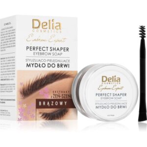 Delia Cosmetics Eyebrow Expert ceară de fixare pentru sprâncene culoare Brown 10 ml-Țena