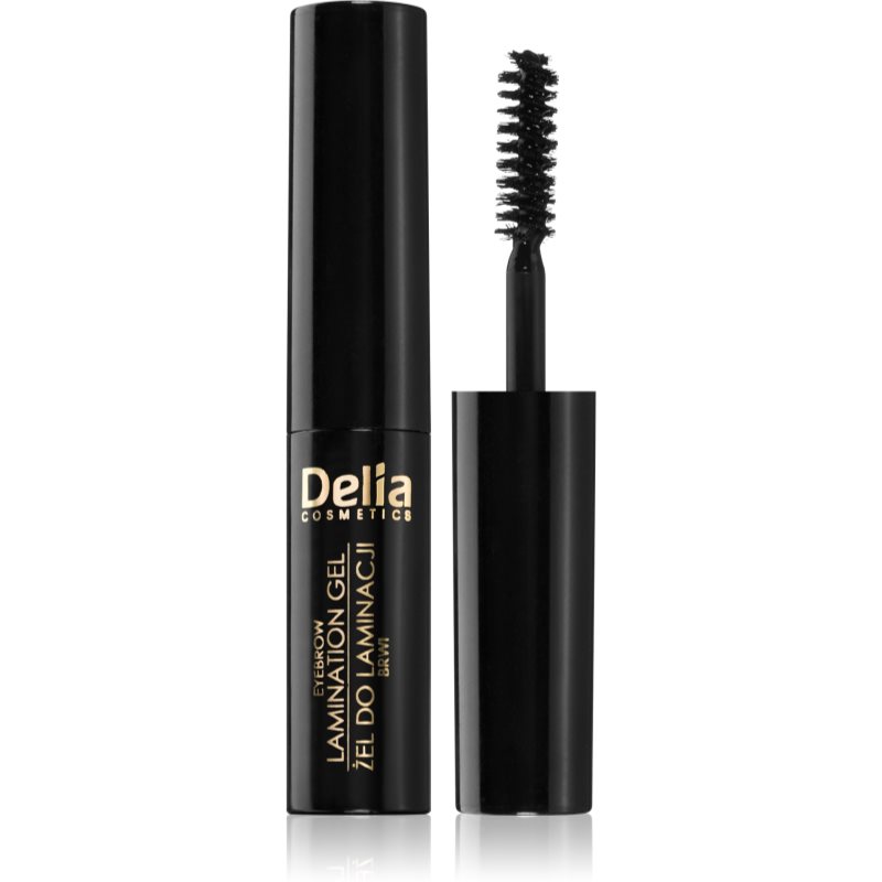 Delia Cosmetics Eyebrow Expert gel pentru sprancene culoare 1.0 Black 4 ml-ro