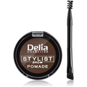 Delia Cosmetics Eyebrow Expert pomadă pentru sprâncene culoare Dark Brown 4 g-ro