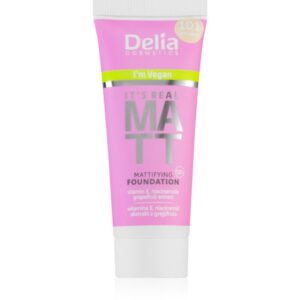 Delia Cosmetics It's Real Matt machiaj cu efect matifiant culoare 101 porcelain 30 ml-ro