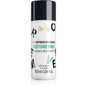 Delia Cosmetics Nail Express dizolvant pentru oja cu vitamine 100 ml-ro