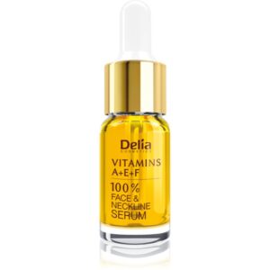 Delia Cosmetics Professional Face Care Vitamins A+E+F ser pentru contur pentru fata si decolteu 10 ml-Țena