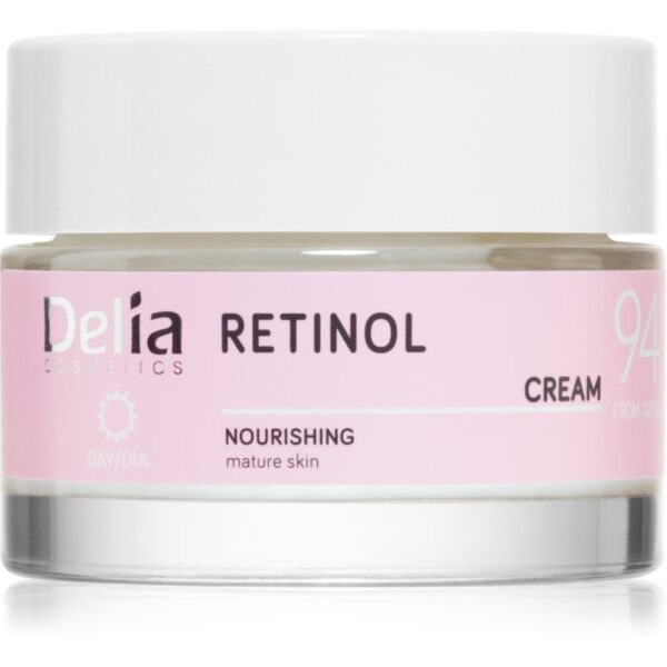 Delia Cosmetics Retinol Nourishing Day Cream crema de zi cu efect de refacere cu retinol 50 ml-ro