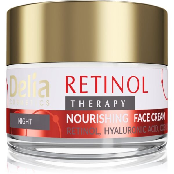 Delia Cosmetics Retinol Therapy crema de noapte hranitoare 50 ml-ro