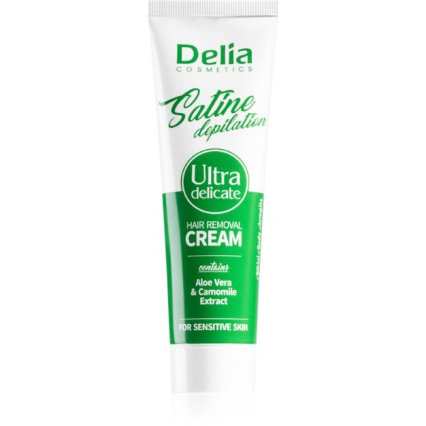 Delia Cosmetics Satine Depilation Ultra-Delicate crema depilatoare pentru piele sensibila-ro