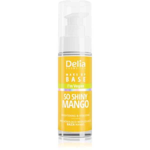 Delia Cosmetics So Shiny Mango bază pentru machiaj iluminatoare 30 ml-Țena