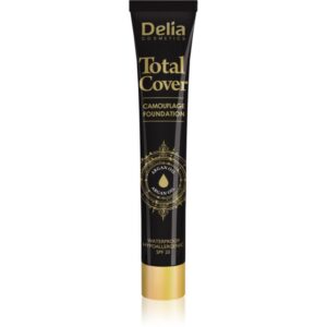 Delia Cosmetics Total Cover machiaj rezistent la apa SPF 20 culoare 52 Ivory 25 g-ro