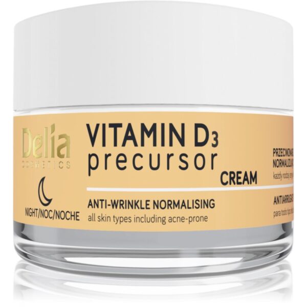 Delia Cosmetics Vitamin D3 Precursor crema de noapte antirid 50 ml-ro
