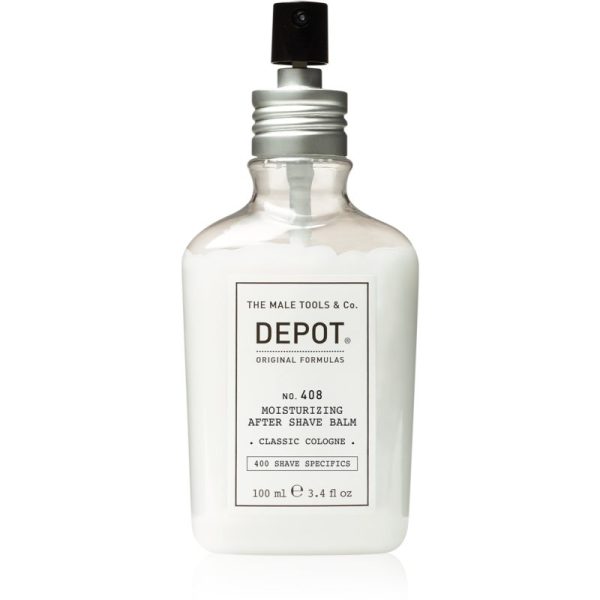 Depot 400 SHAVE SPECIFICS NO. 408 MOISTURIZING AFTER SHAVE BALM balsam after shave Classic Cologne 100 ml-Țena