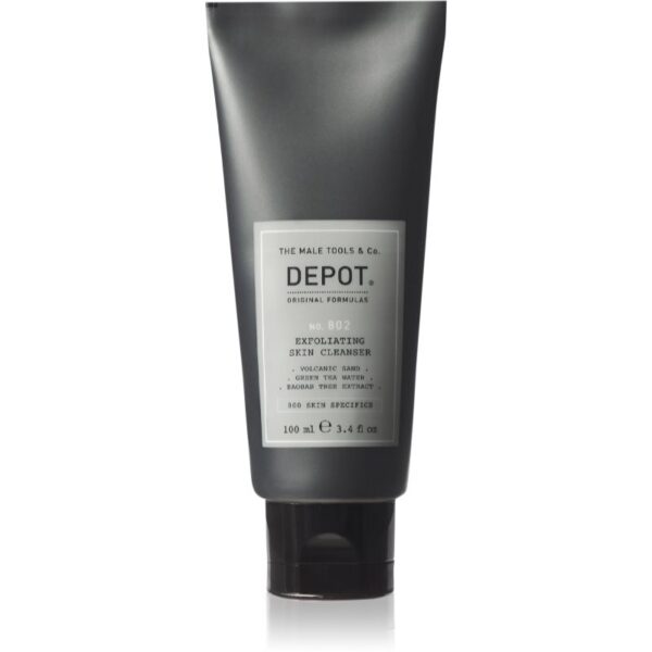 Depot 800 SKIN SPECIFICS NO. 802 EXFOLIATING SKIN CLEANSER gel exfoliant de curatare pentru barbati 100 ml-Țena