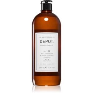 Depot No. 102 Anti-Dandruff & Sebum Control Shampoo șampon pentru reechilibrarea scalpului gras 1000 ml-ro