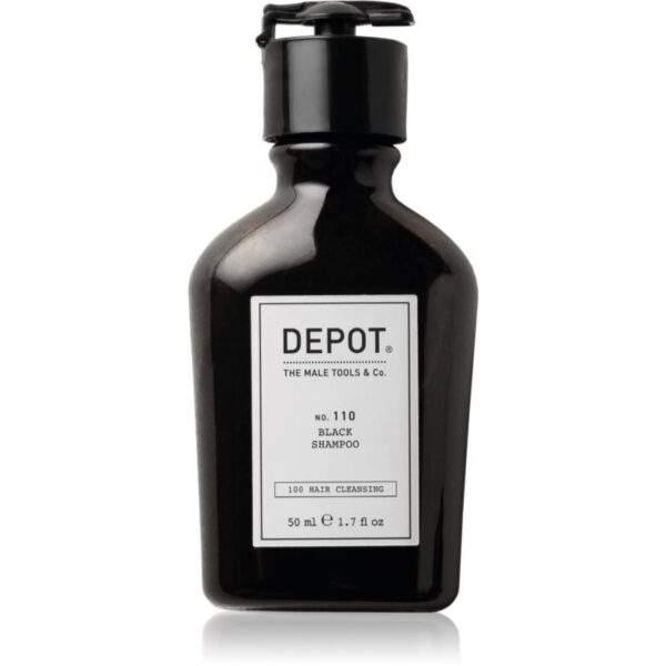 Depot No. 110 Black Shampoo șampon neutralizarea subtonurilor de alamă 50 ml-ro