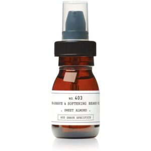 Depot No. 403 Pre-Shave&Softening Beard Oil ulei înainte de ras Sweet Almond 30 ml-Țena