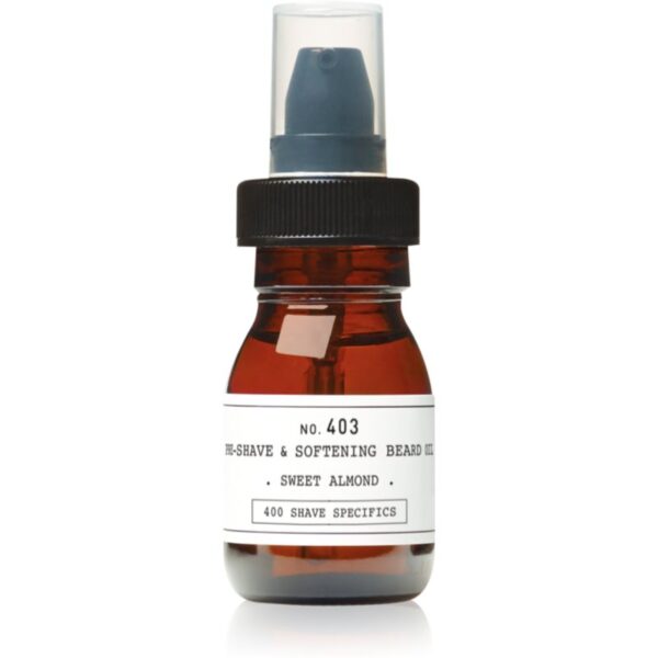 Depot No. 403 Pre-Shave&Softening Beard Oil ulei înainte de ras Sweet Almond 30 ml-Țena