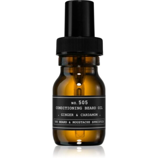 Depot No. 505 Conditioning Beard Oil ulei pentru barba Ginger & Cardamom 30 ml-ro
