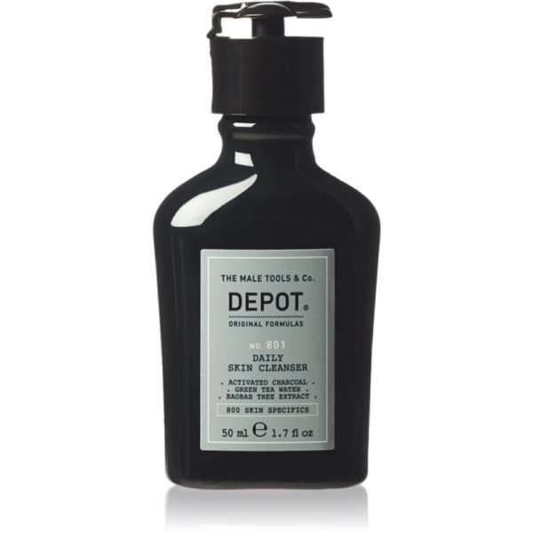 Depot No. 801 Daily Skin Cleanser gel de curățare pentru toate tipurile de ten 50 ml-Țena