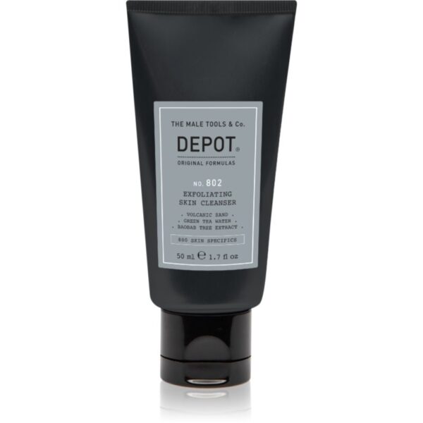 Depot No. 802 Exfoliating Skin Cleanser gel exfoliant de curatare pentru barbati 50 ml-Țena