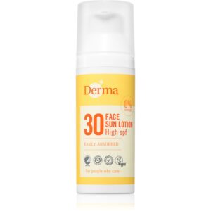 Derma Sun Lotion lotiune pentru bronzul fetei SPF 30 50 ml-Țena