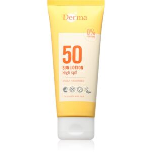 Derma Sun Lotion loțiune pentru plaja SPF 50 100 ml-ro