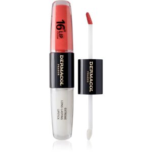 Dermacol 16H Lip Colour ruj rezistent si luciu de buze. culoare 37 2x4 ml-Țena