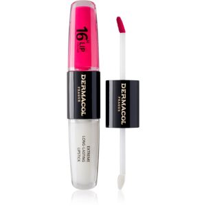 Dermacol 16H Lip Colour ruj rezistent si luciu de buze. culoare 38 2x4 ml-Țena