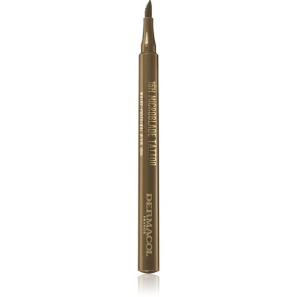 Dermacol 16H Microblade Tattoo Marker rezistent la apă pentru sprâncene culoare 01 1 ml-ro