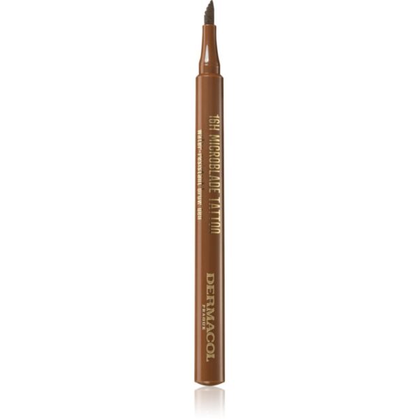 Dermacol 16H Microblade Tattoo Marker rezistent la apă pentru sprâncene culoare 02 1 ml-ro