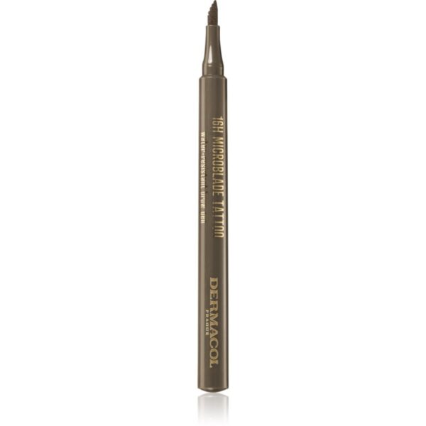 Dermacol 16H Microblade Tattoo Marker rezistent la apă pentru sprâncene culoare 03 1 ml-ro