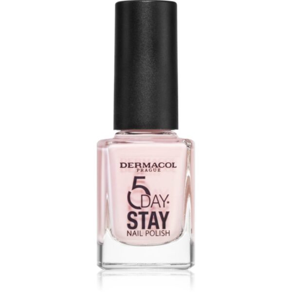 Dermacol 5 Day Stay lac de unghii cu rezistenta indelungata culoare 06 First Kiss 11 ml-ro