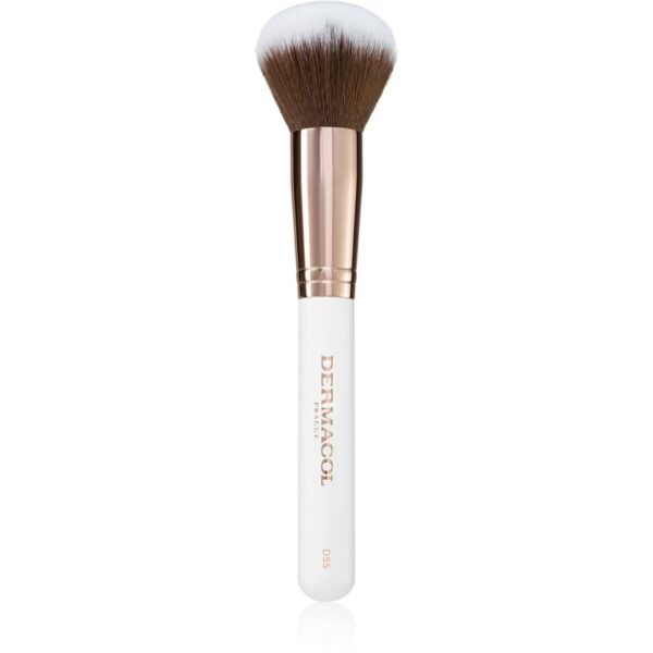 Dermacol Accessories Master Brush by PetraLovelyHair pensula pentru aplicarea pudrei D55 Rose Gold 1 buc-ro