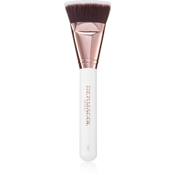 Dermacol Accessories Master Brush by PetraLovelyHair pensula pentru contur D57 Rose Gold 1 buc-ro
