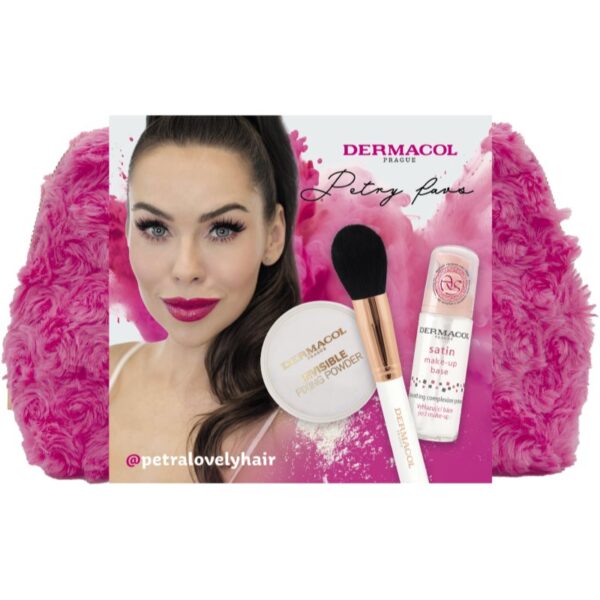 Dermacol Accessories Master Brush by PetraLovelyHair set cadou pentru look perfect D56 Rose Gold-ro