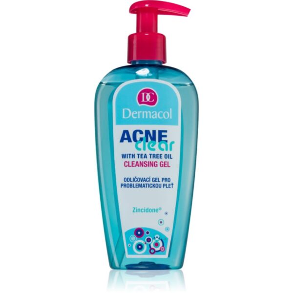 Dermacol Acne Clear gel de curatare pentru fata pentru pielea problematica 200 ml-Țena
