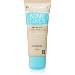 Dermacol Acne Cover machiaj calmant cu ulei din arbore de ceai culoare No. 2 30 ml-Țena
