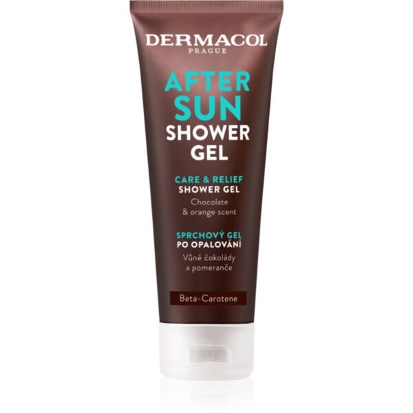 Dermacol After Sun gel de dus dupa soare ciocolata si portocale 250 ml-Țena