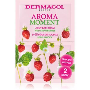 Dermacol Aroma Moment Wild Strawberries spuma de baie pachet pentru calatorie 2x15 ml-Țena