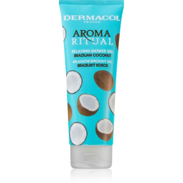 Dermacol Aroma Ritual Brazilian Coconut gel de dus relaxant 250 ml-Țena