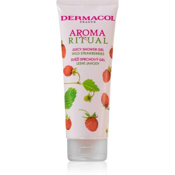 Dermacol Aroma Ritual Wild Strawberries gel de dus racoritor 250 ml-ro